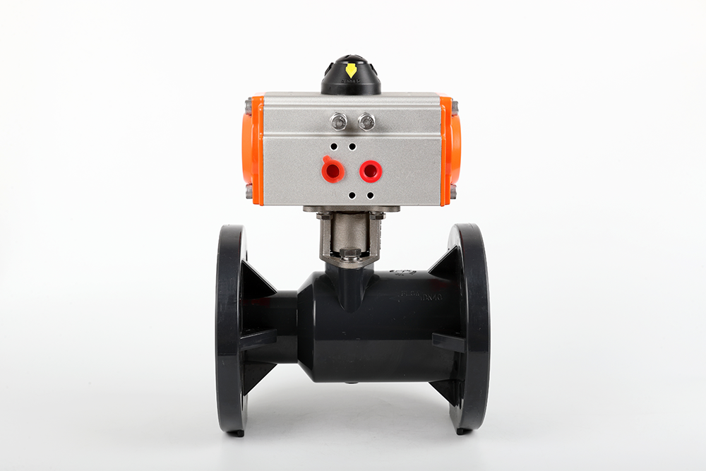 揭阳气动法兰一体球阀